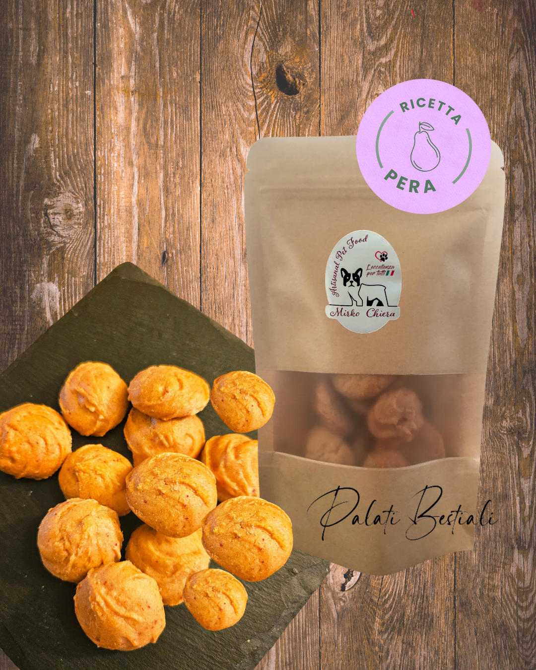 Spumoncini alla Pera