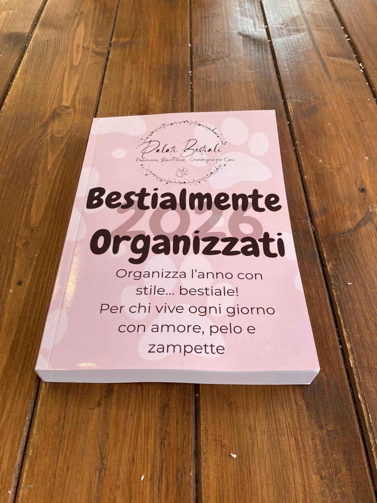 Agenda 2026 Palati Bestiali – Planner Giornaliero per Amanti degli Animali