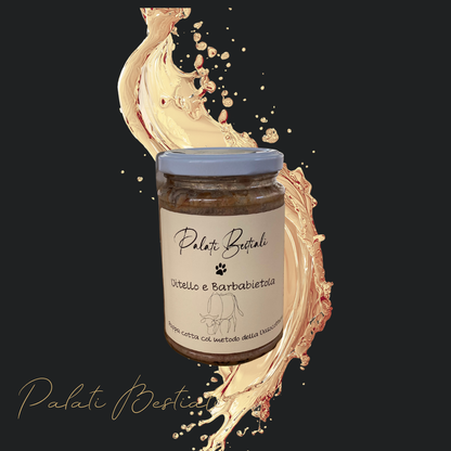 Pappa in vasocottura Vitello e Barbabietola