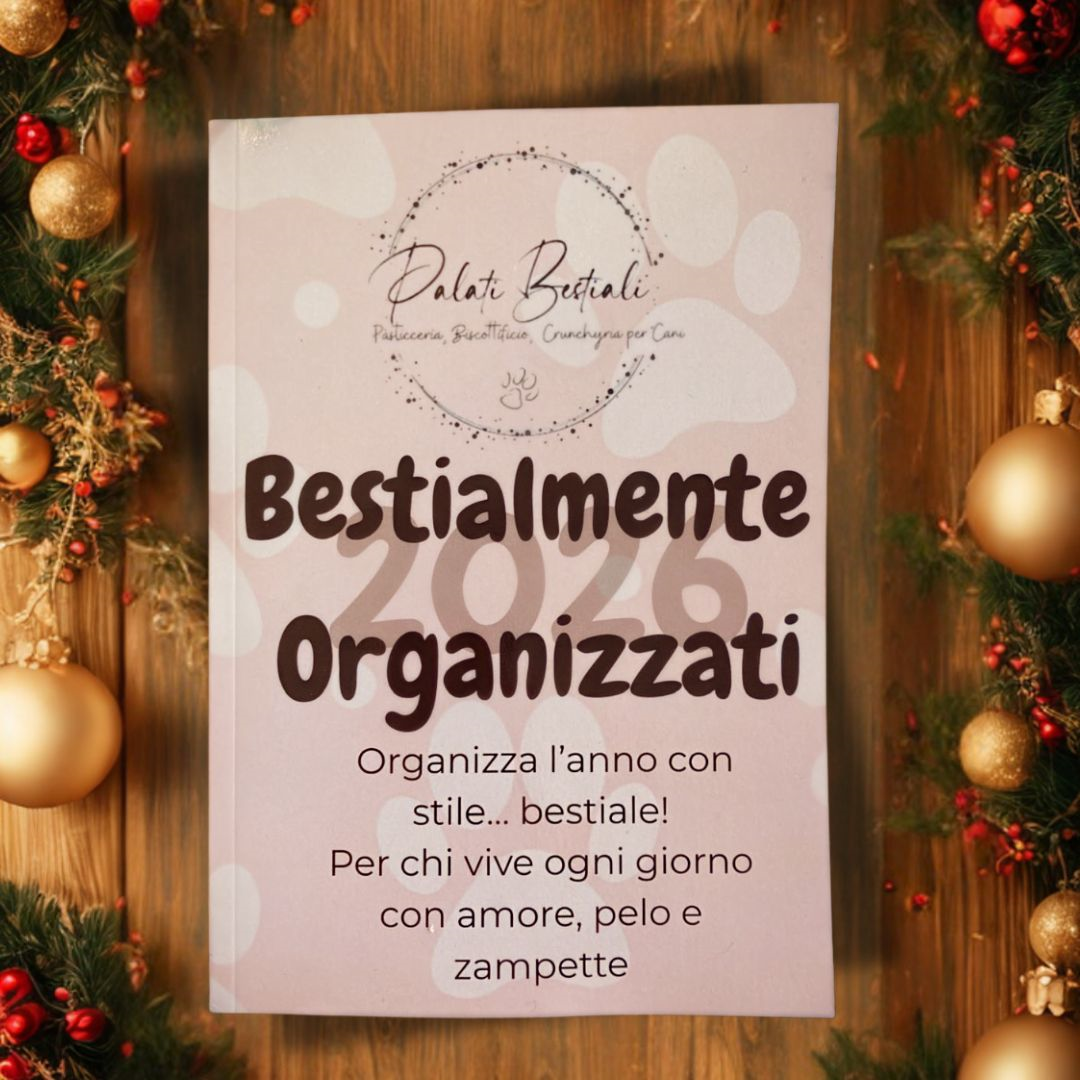 Agenda 2026 Palati Bestiali – Planner Giornaliero per Amanti degli Animali
