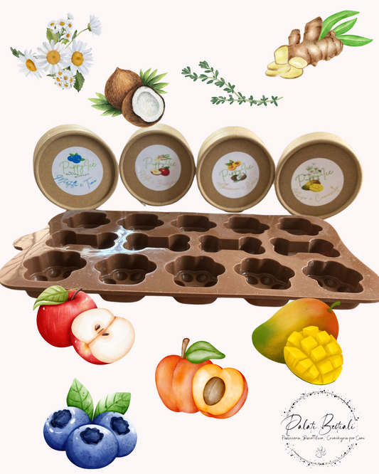 PuppyIce - Preparato per Ghiaccioli per Cani
